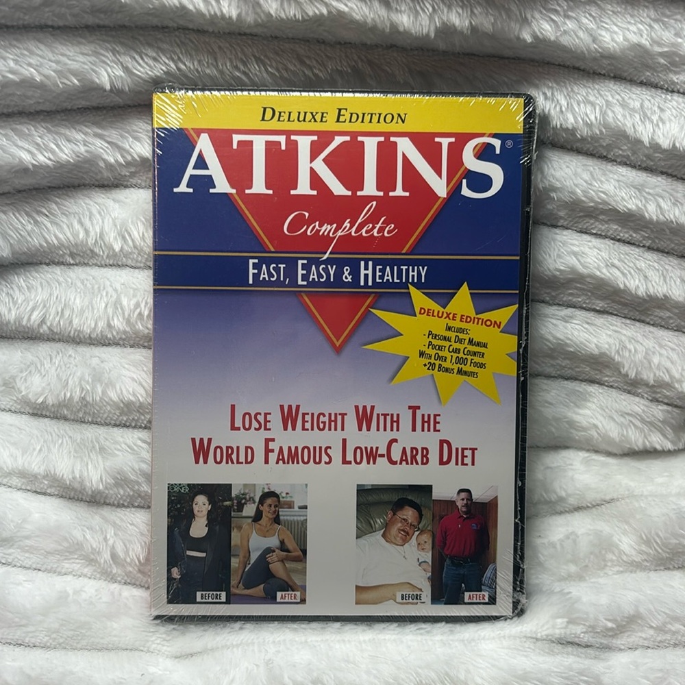 Atkins Complete Fast, Easy & Healthy DVD Deluxe Edition